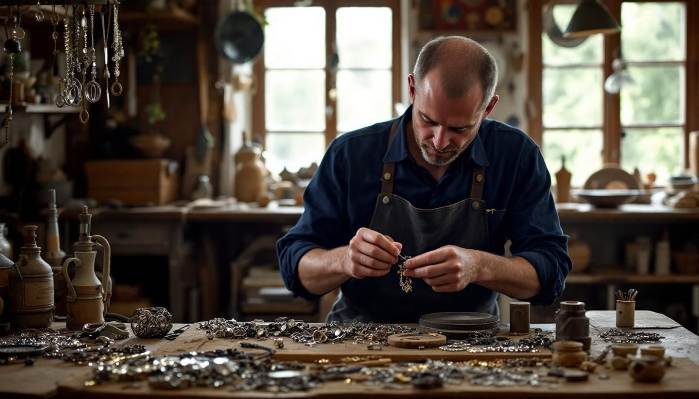 Techniques artisanales dans la fabrication de bijoux uniques